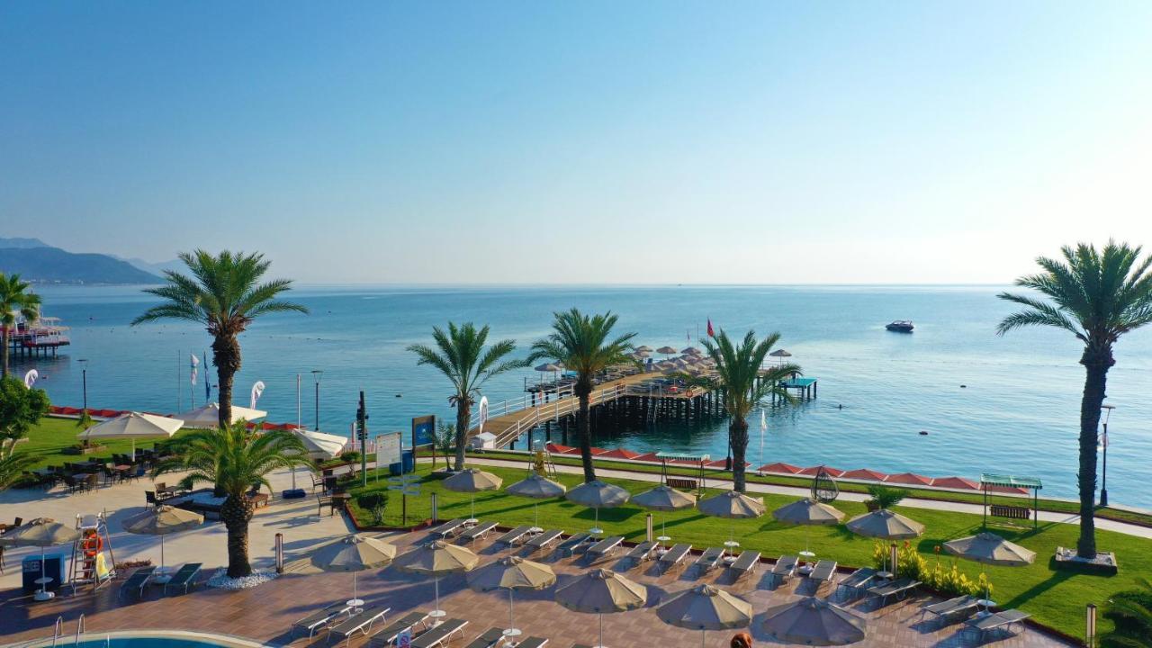 Aqi Hydros Club Hotel Kemer Exterior photo Ladies Beach