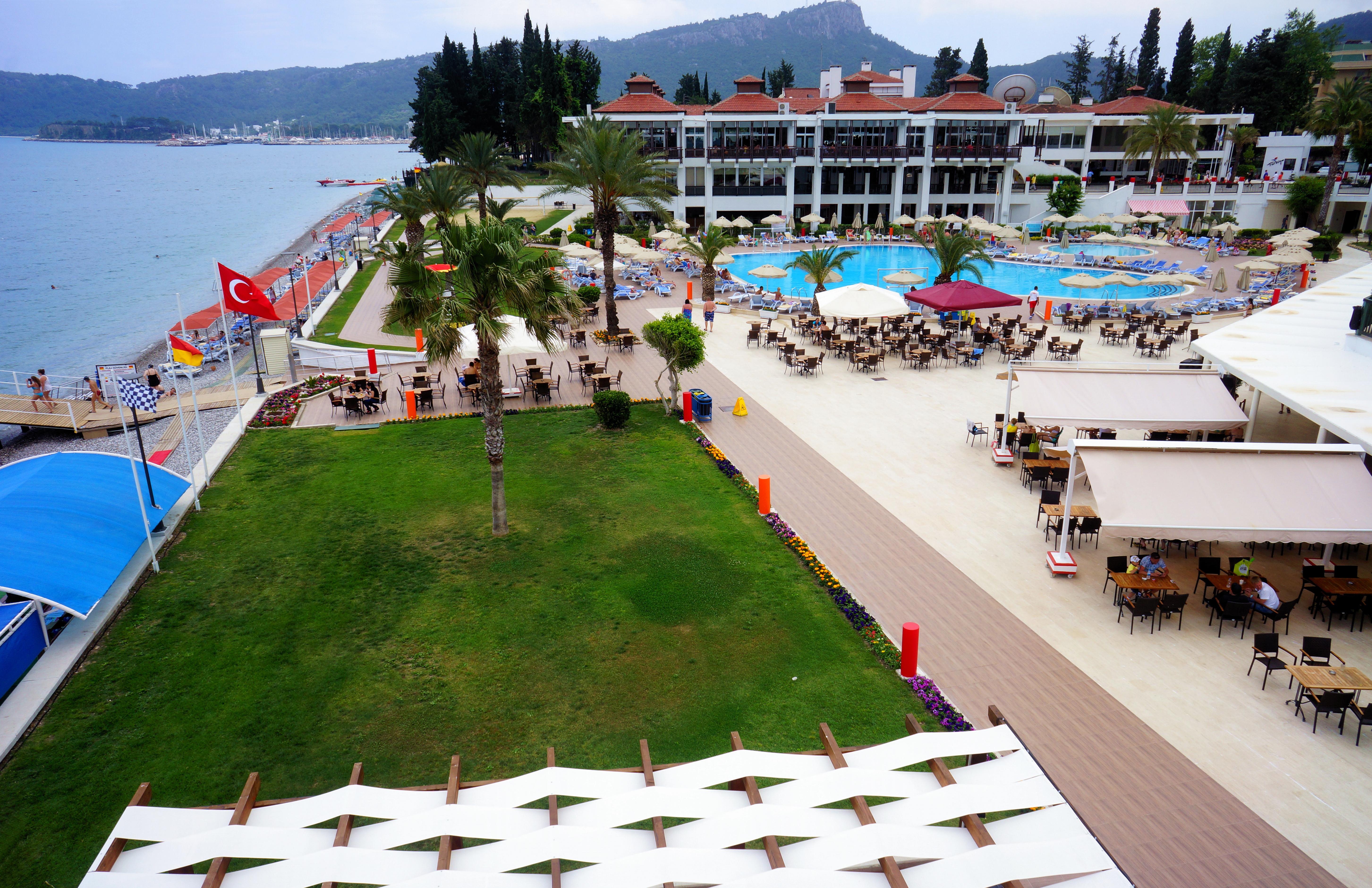 Aqi Hydros Club Hotel Kemer Exterior photo A view of the hotel