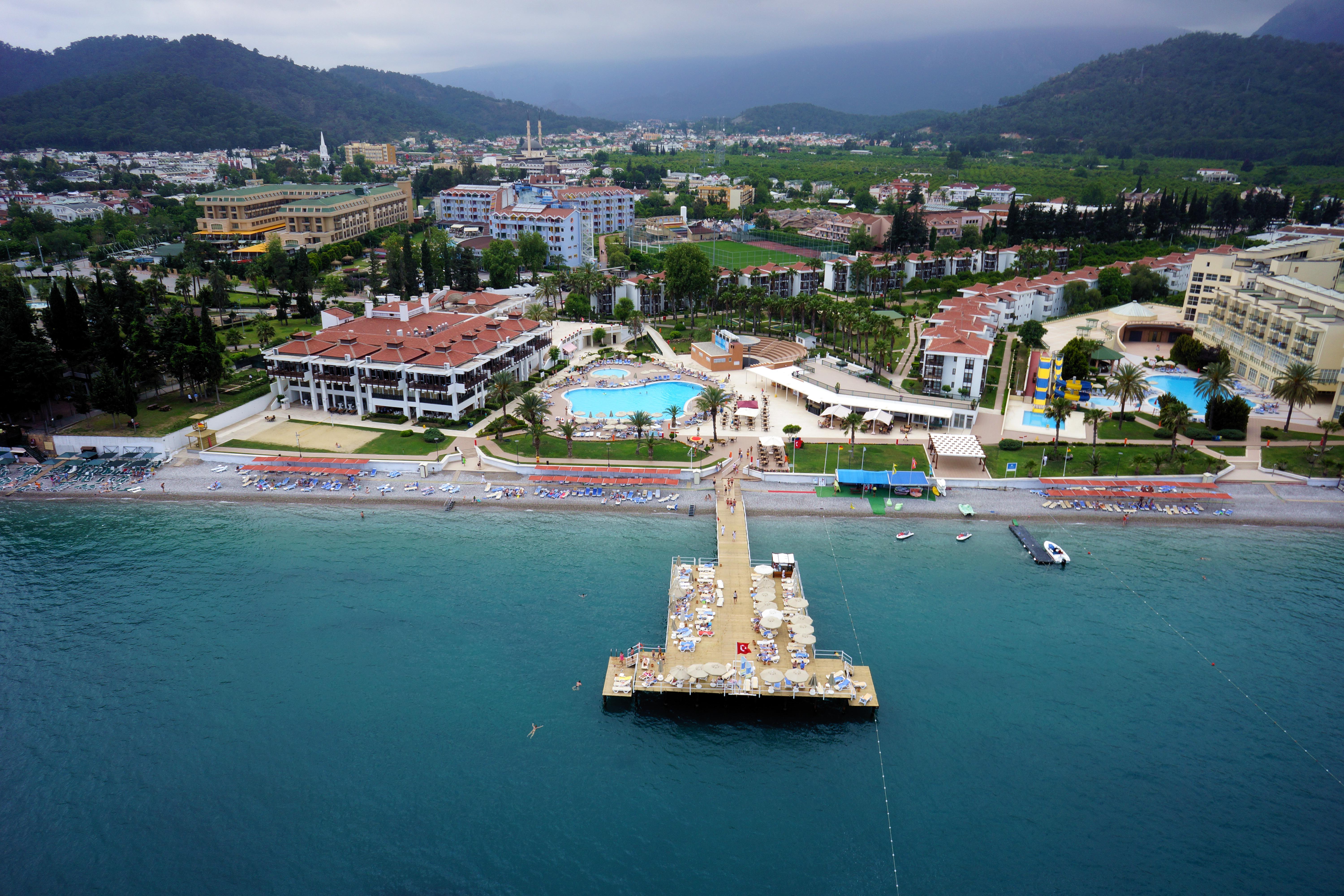 Aqi Hydros Club Hotel Kemer Exterior photo Ladies Beach