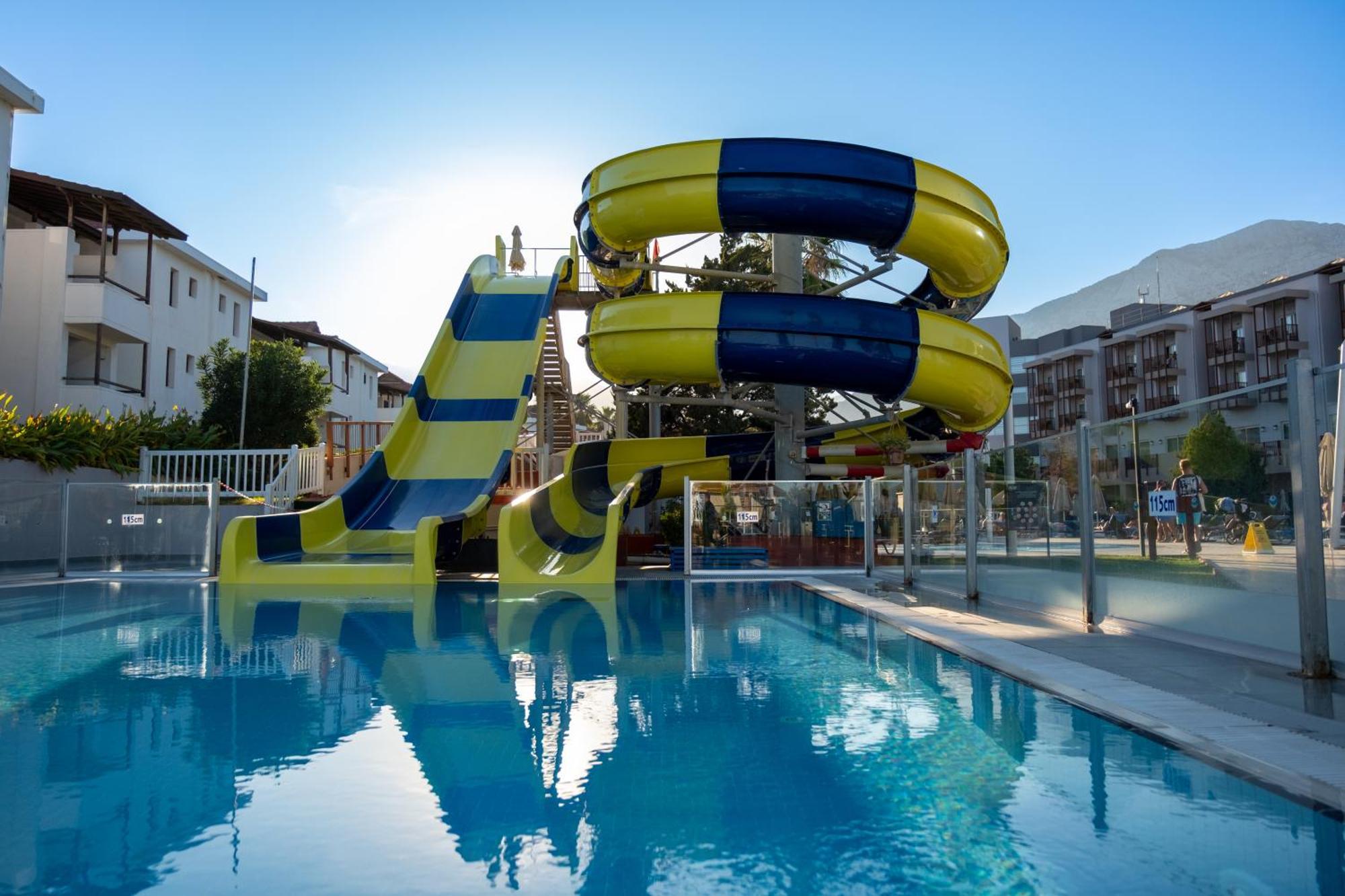 Aqi Hydros Club Hotel Kemer Exterior photo Water park